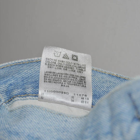 Riders by Lee Vintage High Rise Cut-Off Jean Shorts Size L - Picture 8 of 12